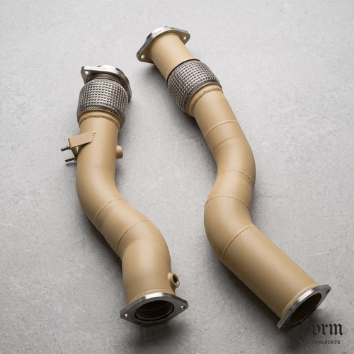 High-Flow Catless Downpipe — BMW S58 (M2 / M3 / M4 / X3M / X4M)